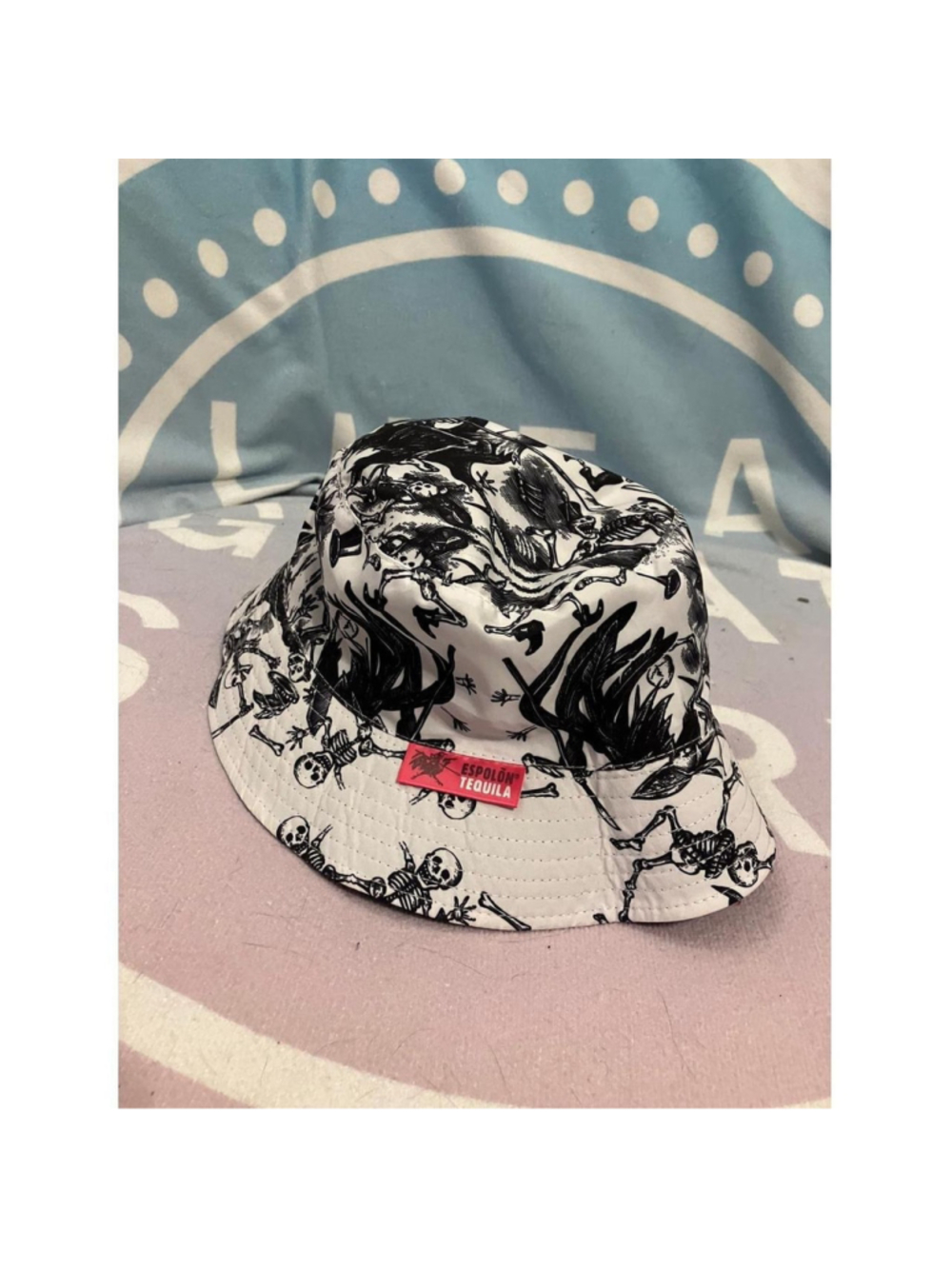 Rare Espolón Tequila Reversible Bucket Hat!